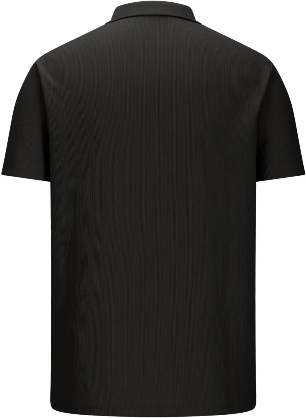 Polo Shirts for Men Short Sleeve Lightweight Collared Shirts Casual Golf Stylish Tops Solid Color Work Shirts
