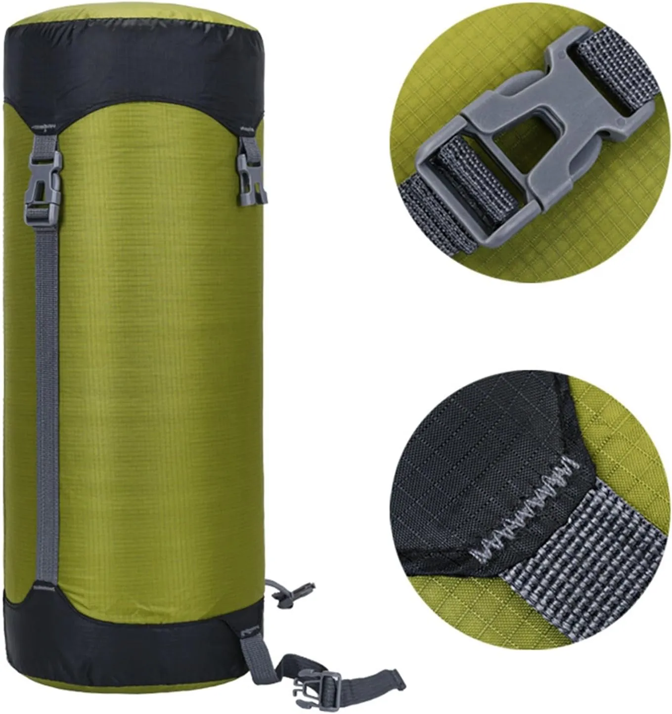 Polyester Compression Sacks Large Capacity Stuff Sacks Moistureproof Camping Bag for Home and Outdoor Use