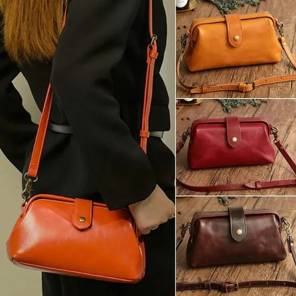 Premium Leather Retro Handmade Bag