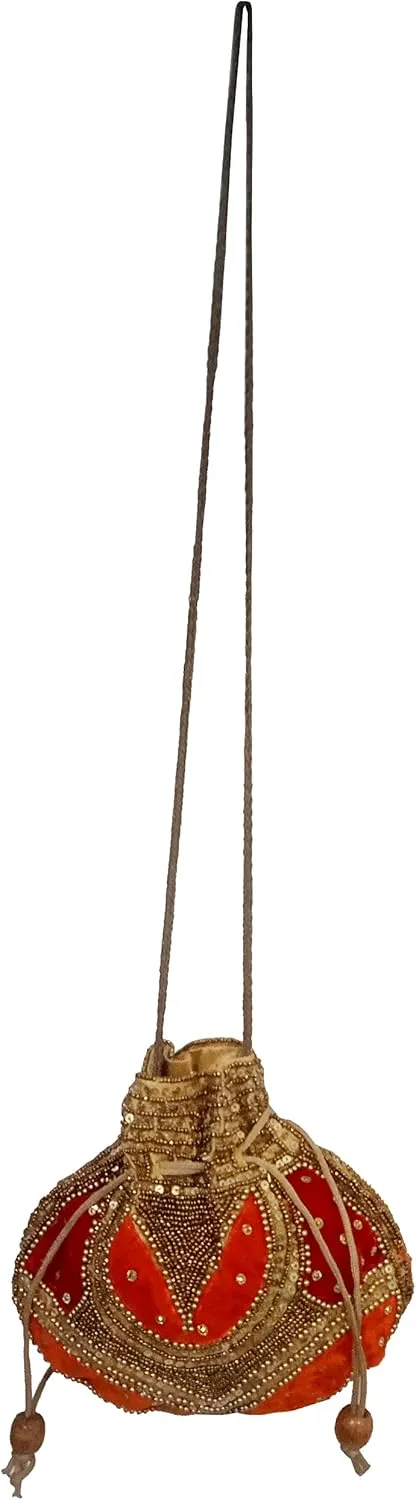 Purpledip Potli Bags Drawstring Purse (Potli02$)