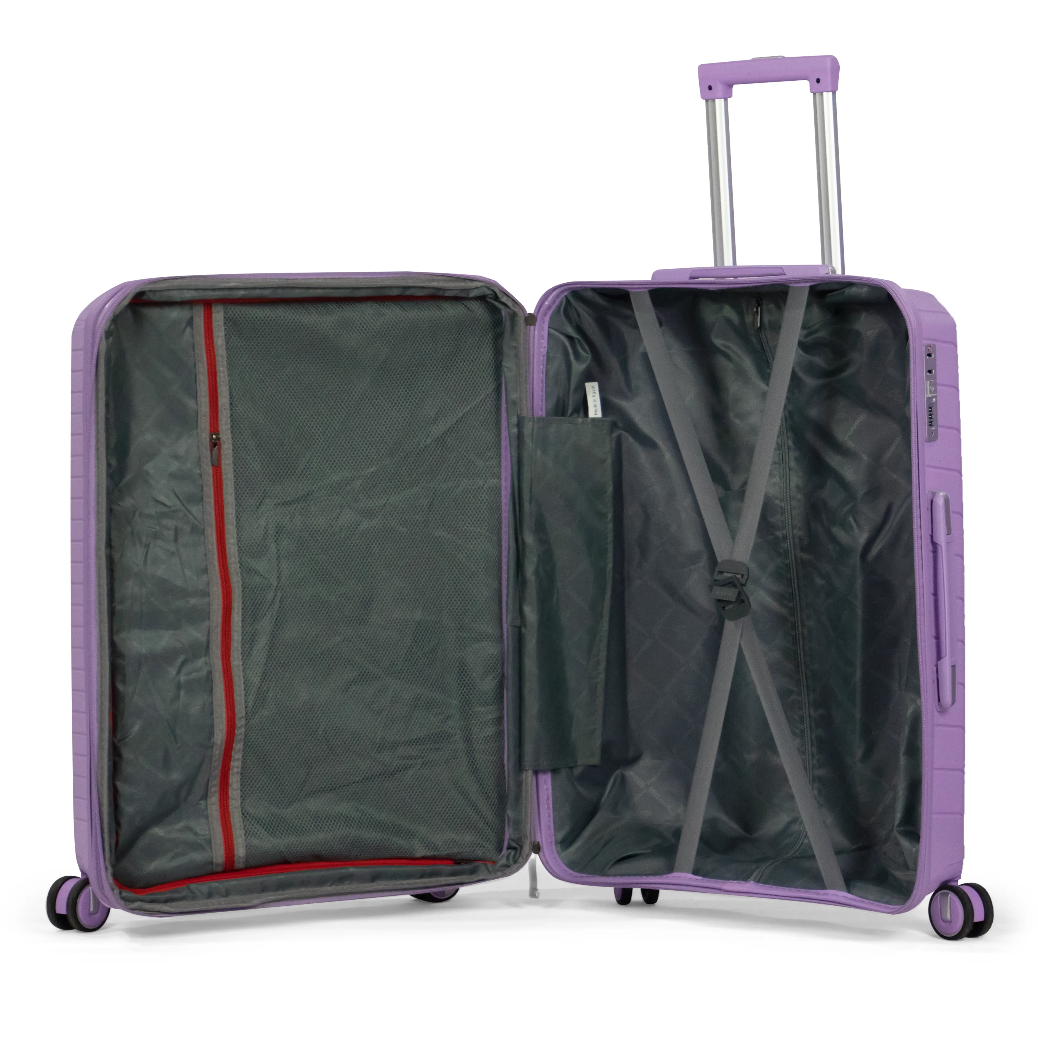 PYRAMID  UNBREAKABLE Luggage - with spinner wheels - 70 cm (purple-medium)