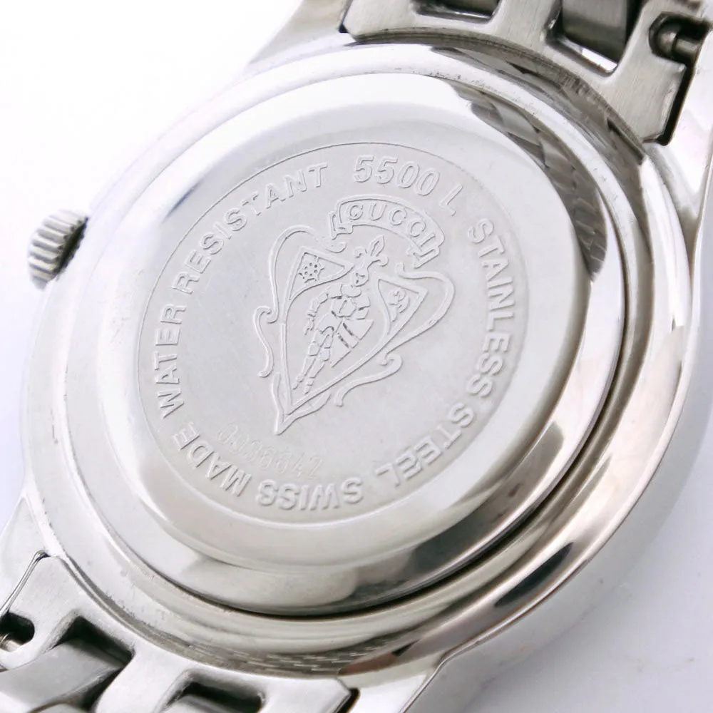 Quartz Steel Exclusive offer 5500L Large assortment Gucci Watch Stainless