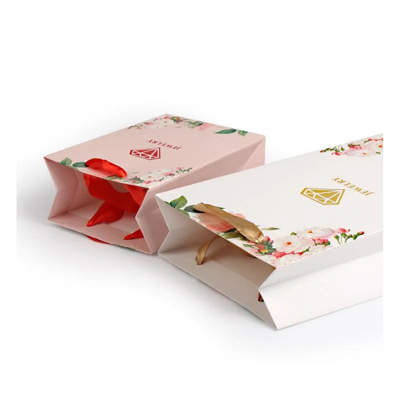 "Jewelry" Shopping Bag (50 pcs Per Pack)