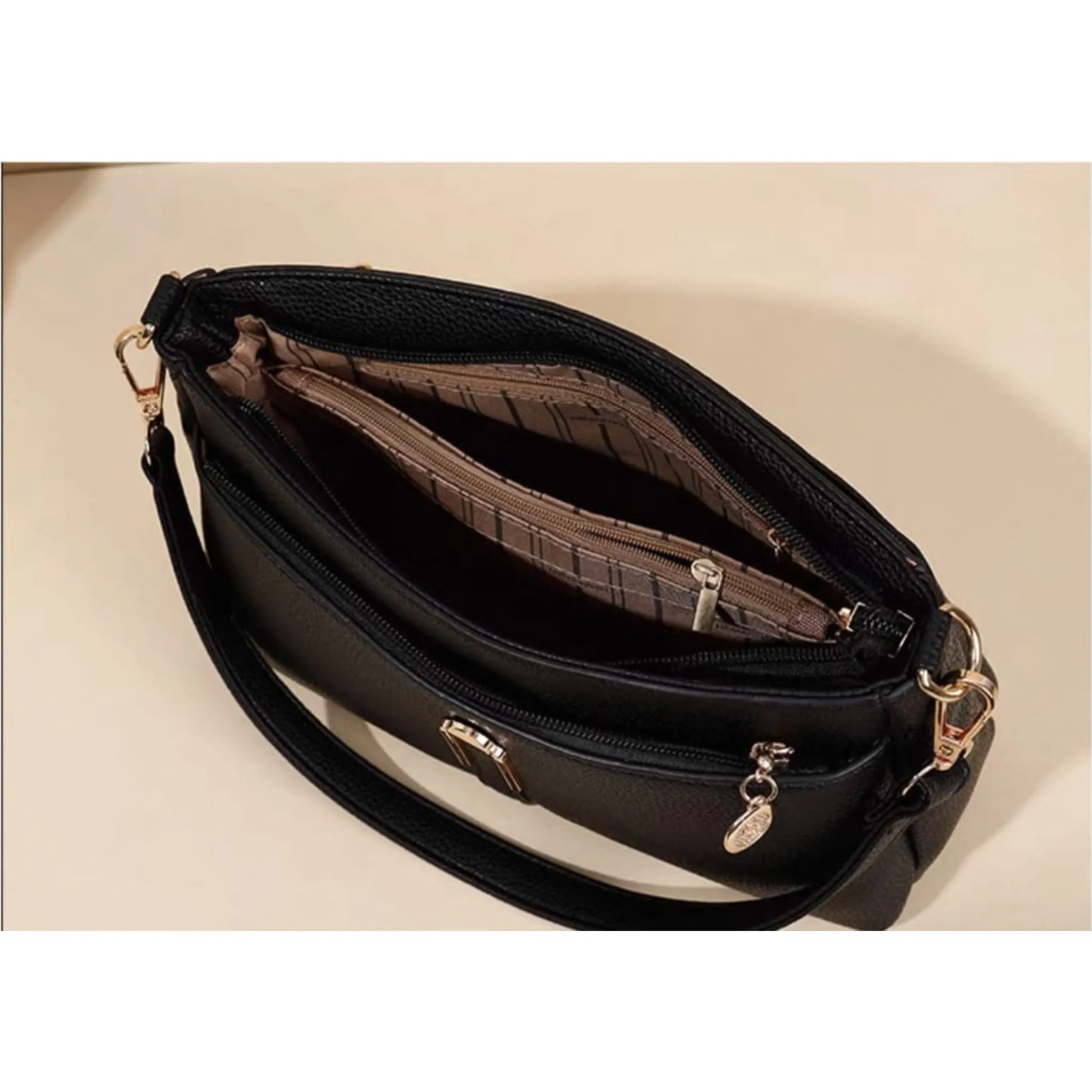 Red Vena Sling Bag