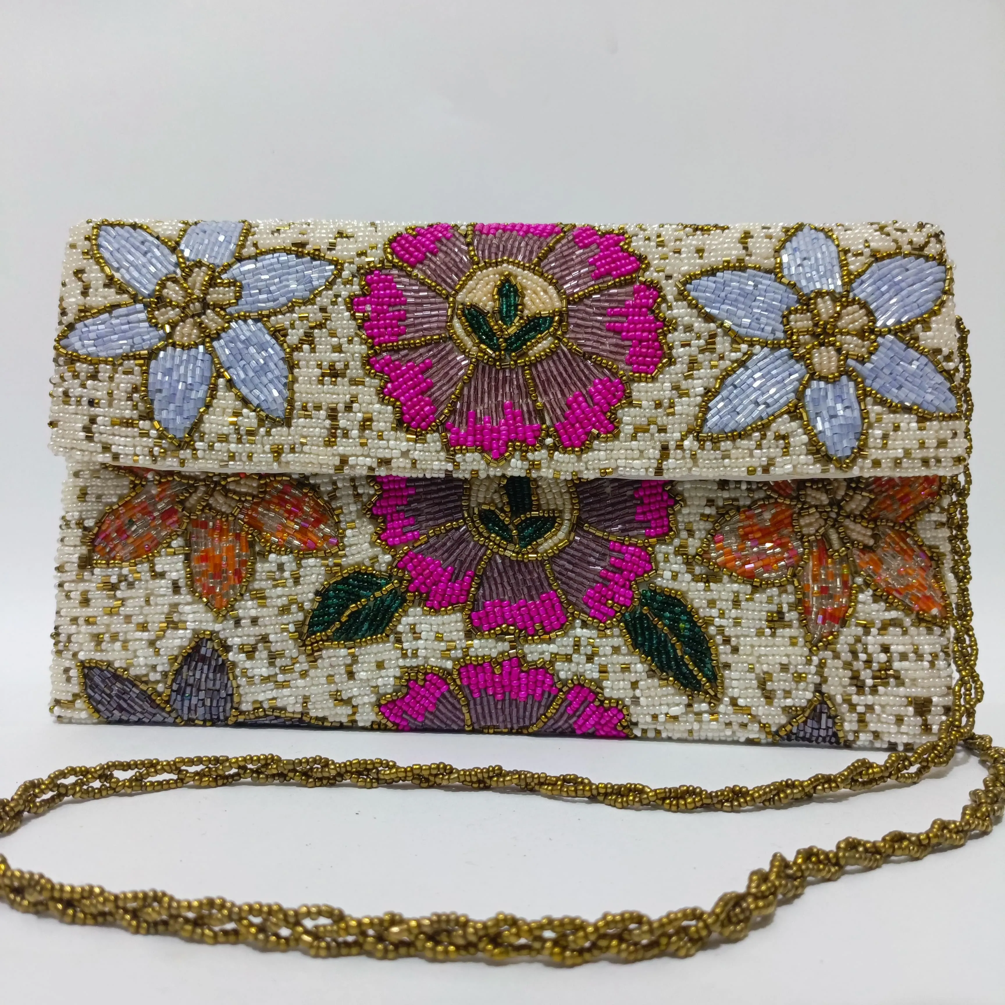 Regal Floral Clutch
