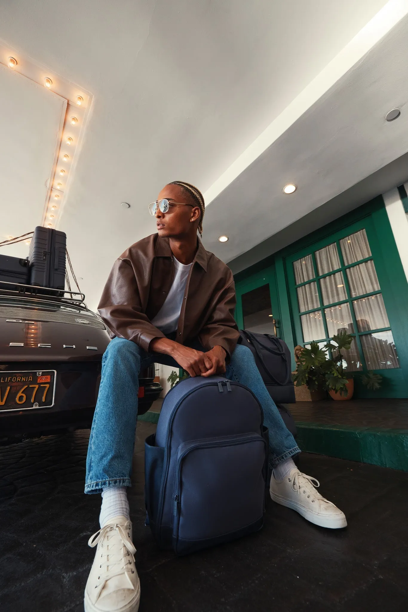 Resale The Backpack in Navy