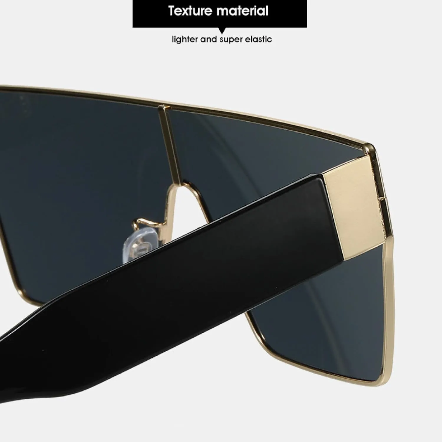 Retro Sunglasses Men Women Luxury One Piece Decoration Sun Glasses Men Travelling Eyewear