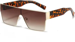 Retro Sunglasses Men Women Luxury One Piece Decoration Sun Glasses Men Travelling Eyewear