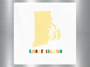 Rhode Iceland Travel Sticker