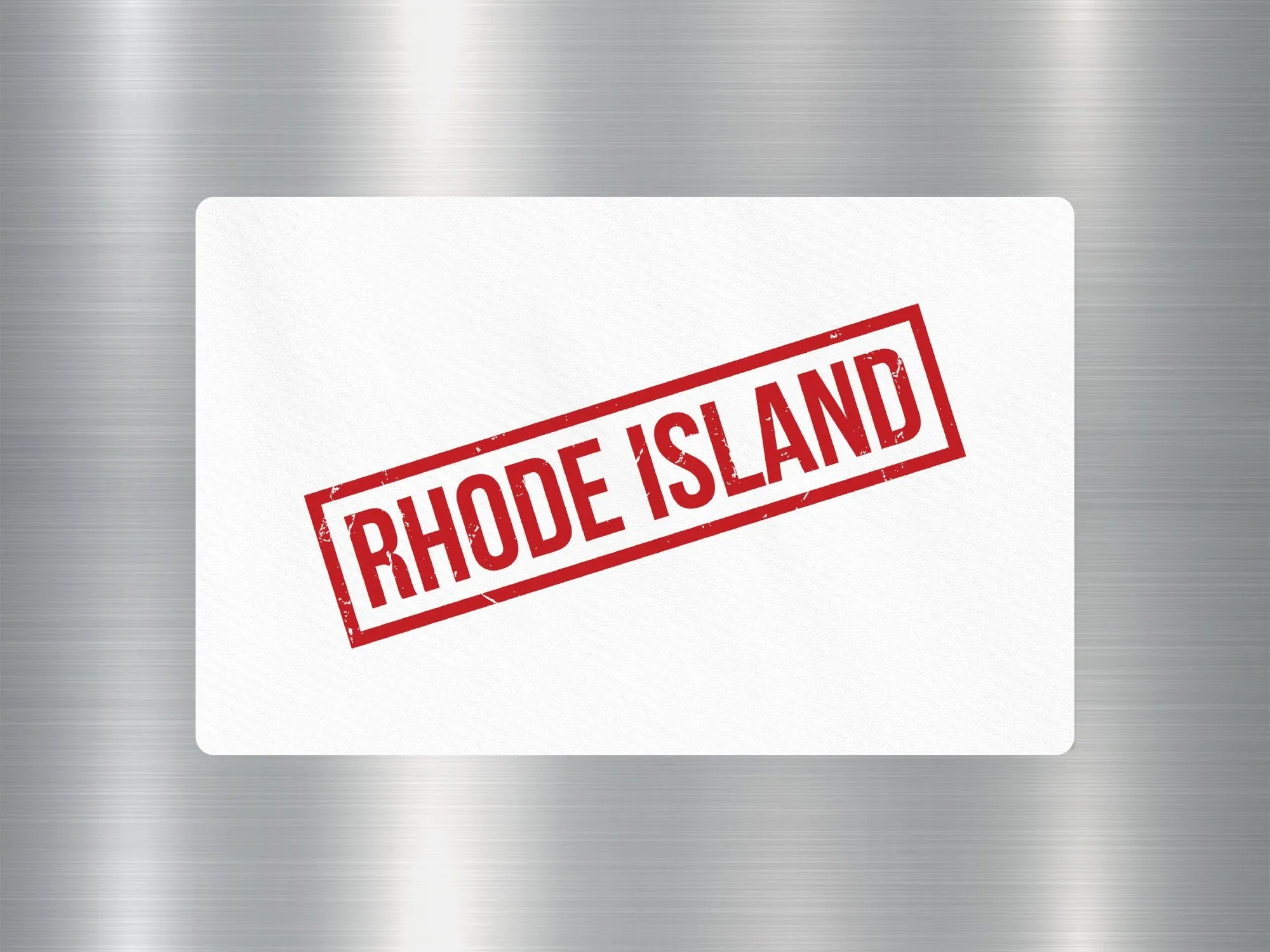 Rhode Island Travel Sticker
