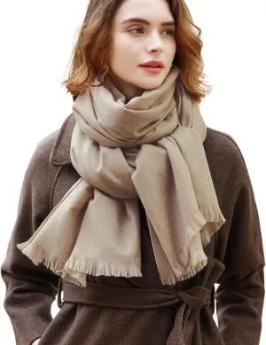 RIIQIICHY Scarfs for Women Pashmina Shawl Wraps for Evening Dresses Women Scarf for Wedding Large Winter Scarves
