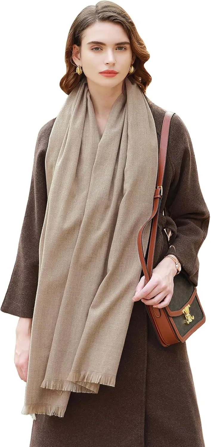 RIIQIICHY Scarfs for Women Pashmina Shawl Wraps for Evening Dresses Women Scarf for Wedding Large Winter Scarves