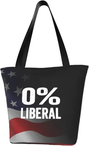 Rqwaaed 0% Liberal Women'S Casual One Shoulder Carry Shopping Bag Large Capacity Working Storage Handbag