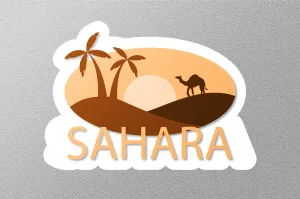 Sahara Travel Sticker