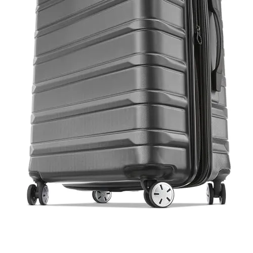Samsonite Omni 2 Hardside Expandable Luggage with Spinner Wheels, Birch White, 2-Piece Set (Carry-on/Large)