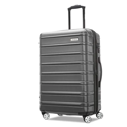 Samsonite Omni 2 Hardside Expandable Luggage with Spinner Wheels, Birch White, 2-Piece Set (Carry-on/Large)