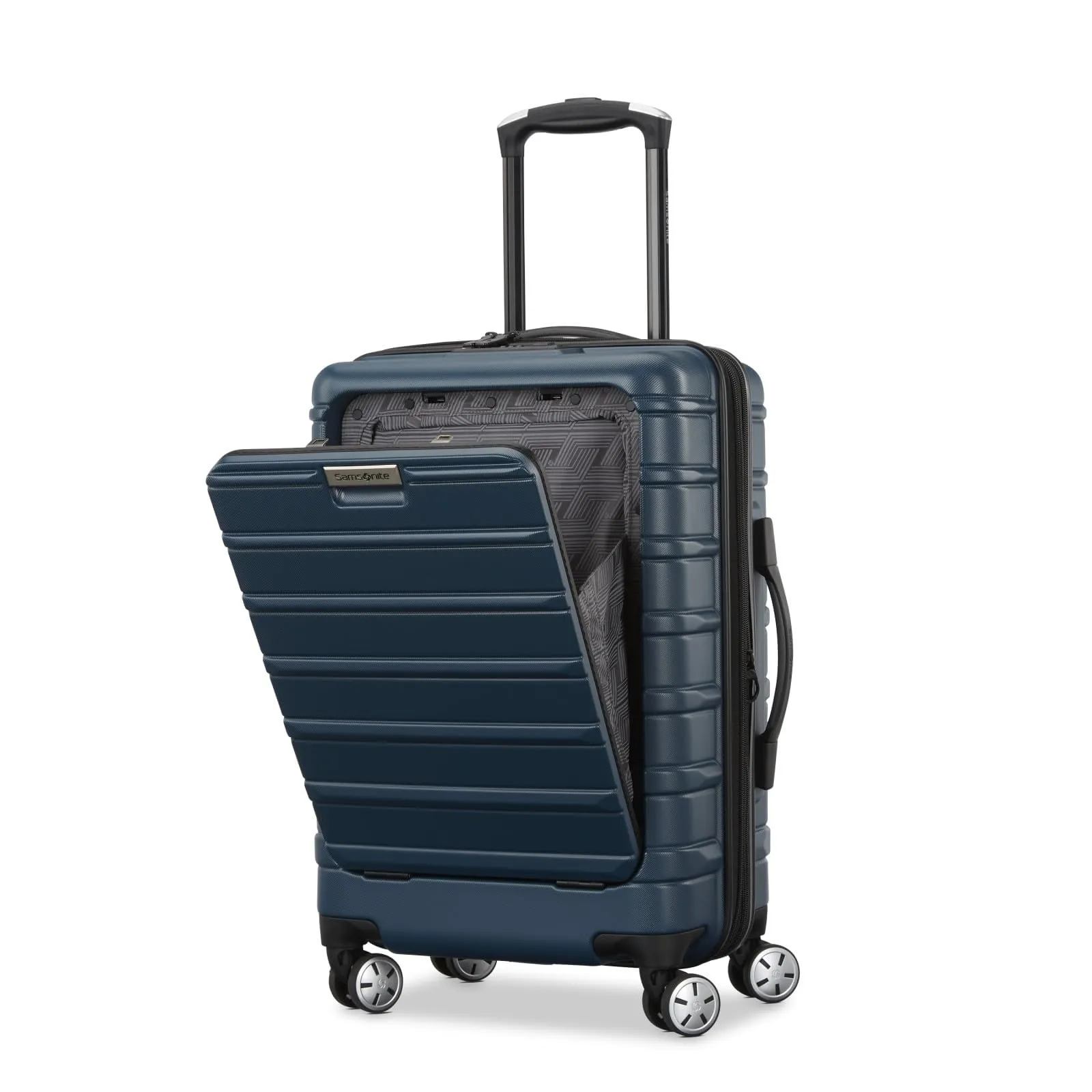 Samsonite Omni 2 Hardside Expandable Luggage with Spinner Wheels, Birch White, 2-Piece Set (Carry-on/Large)