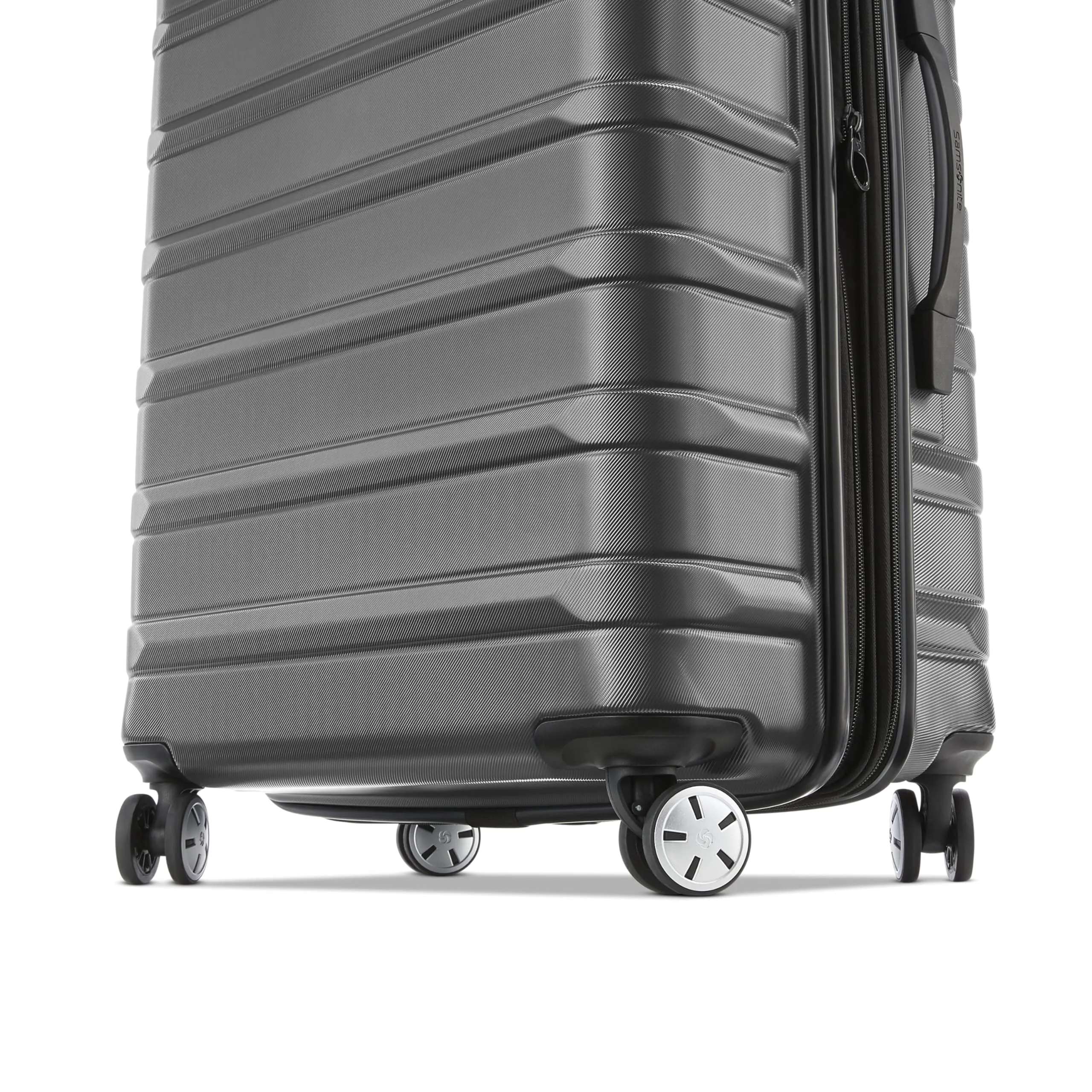 Samsonite Omni 2 Hardside Expandable Luggage with Spinner Wheels, Birch White, 2-Piece Set (Carry-on/Large)