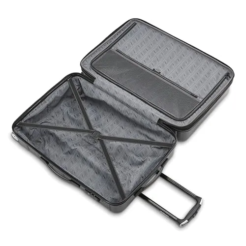 Samsonite Omni 2 Hardside Expandable Luggage with Spinner Wheels, Birch White, 2-Piece Set (Carry-on/Large)