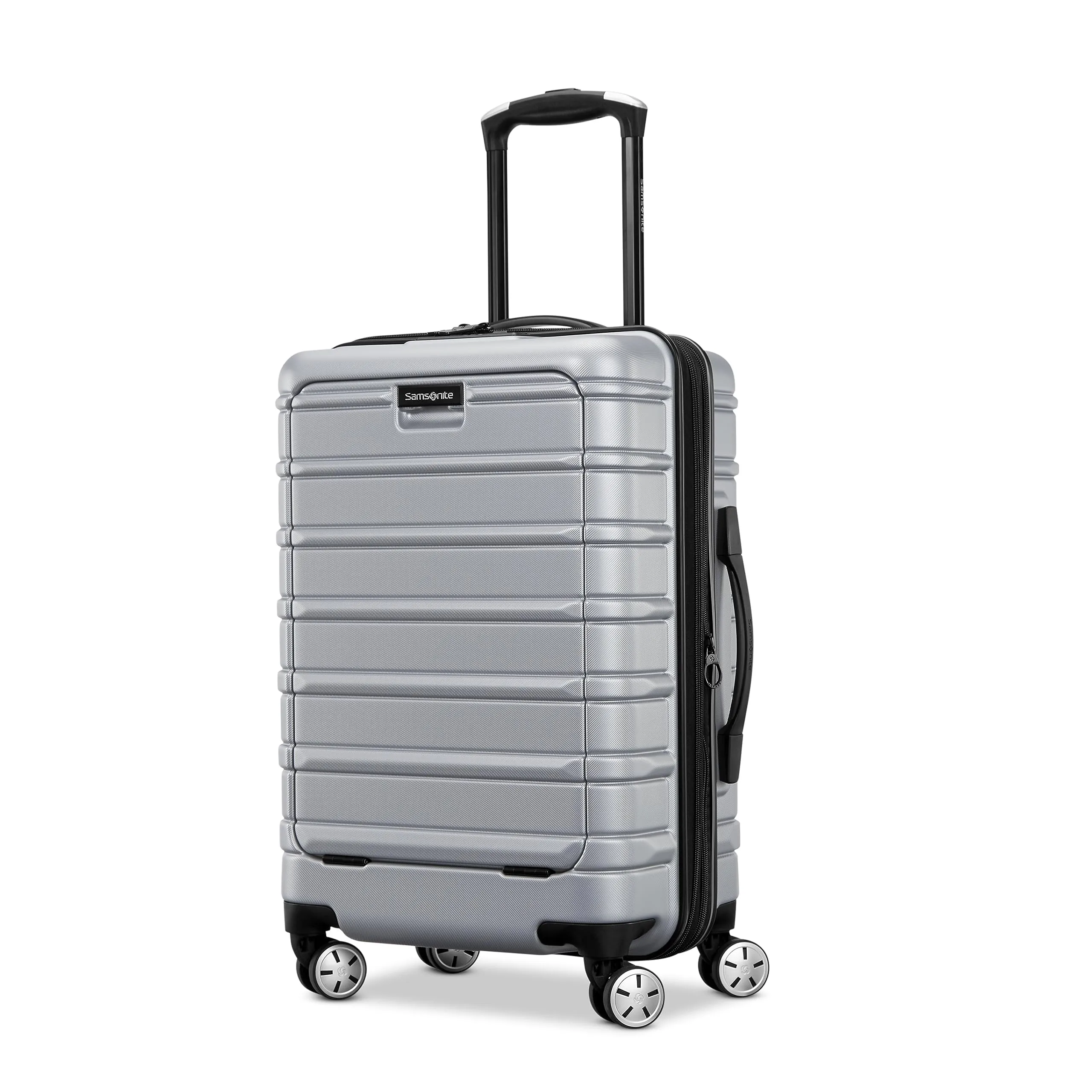 Samsonite Omni 2 Hardside Expandable Luggage with Spinner Wheels, Birch White, 2-Piece Set (Carry-on/Large)