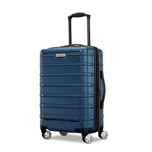 Samsonite Omni 2 Hardside Expandable Luggage with Spinner Wheels, Birch White, 2-Piece Set (Carry-on/Large)