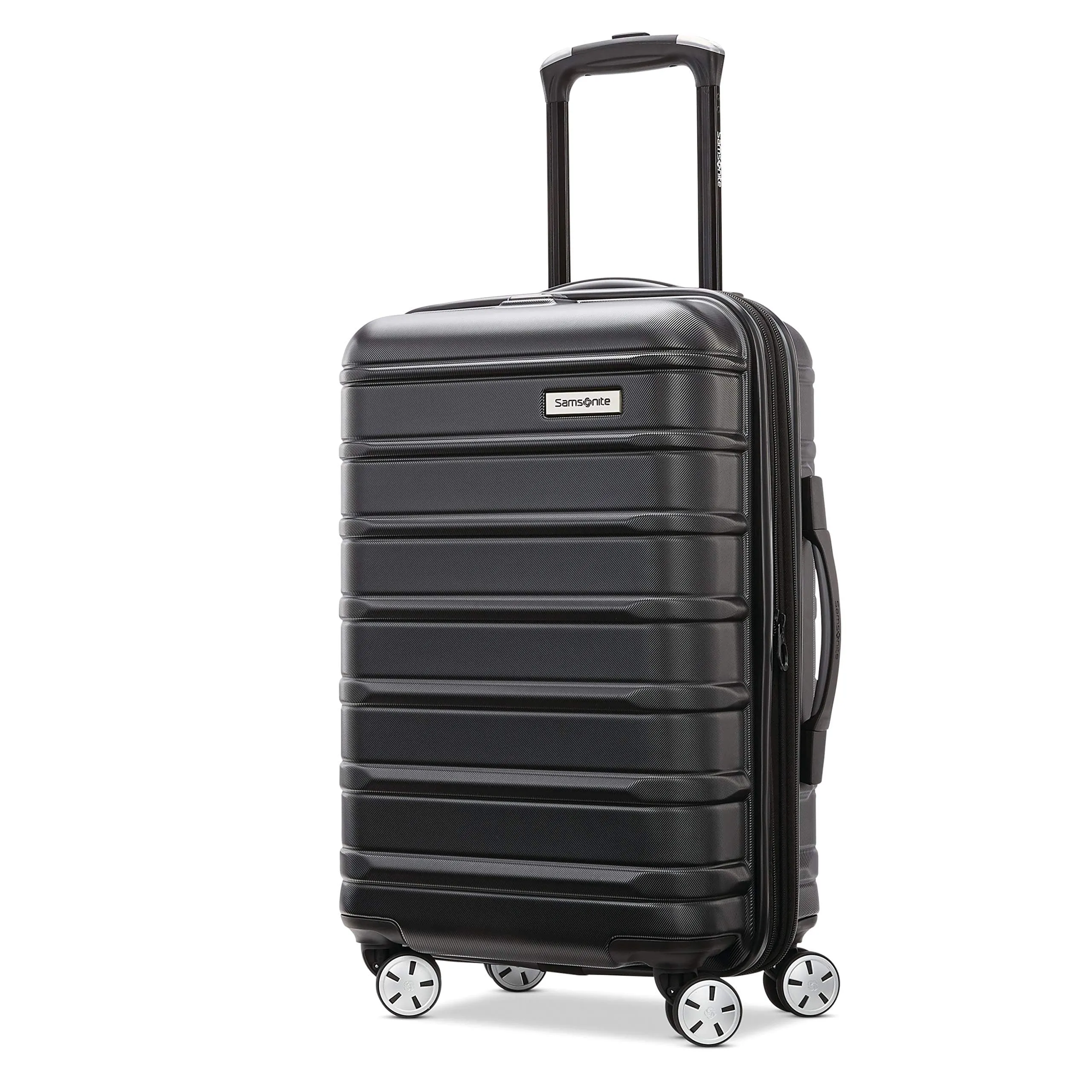 Samsonite Omni 2 Hardside Expandable Luggage with Spinner Wheels, Birch White, 2-Piece Set (Carry-on/Large)