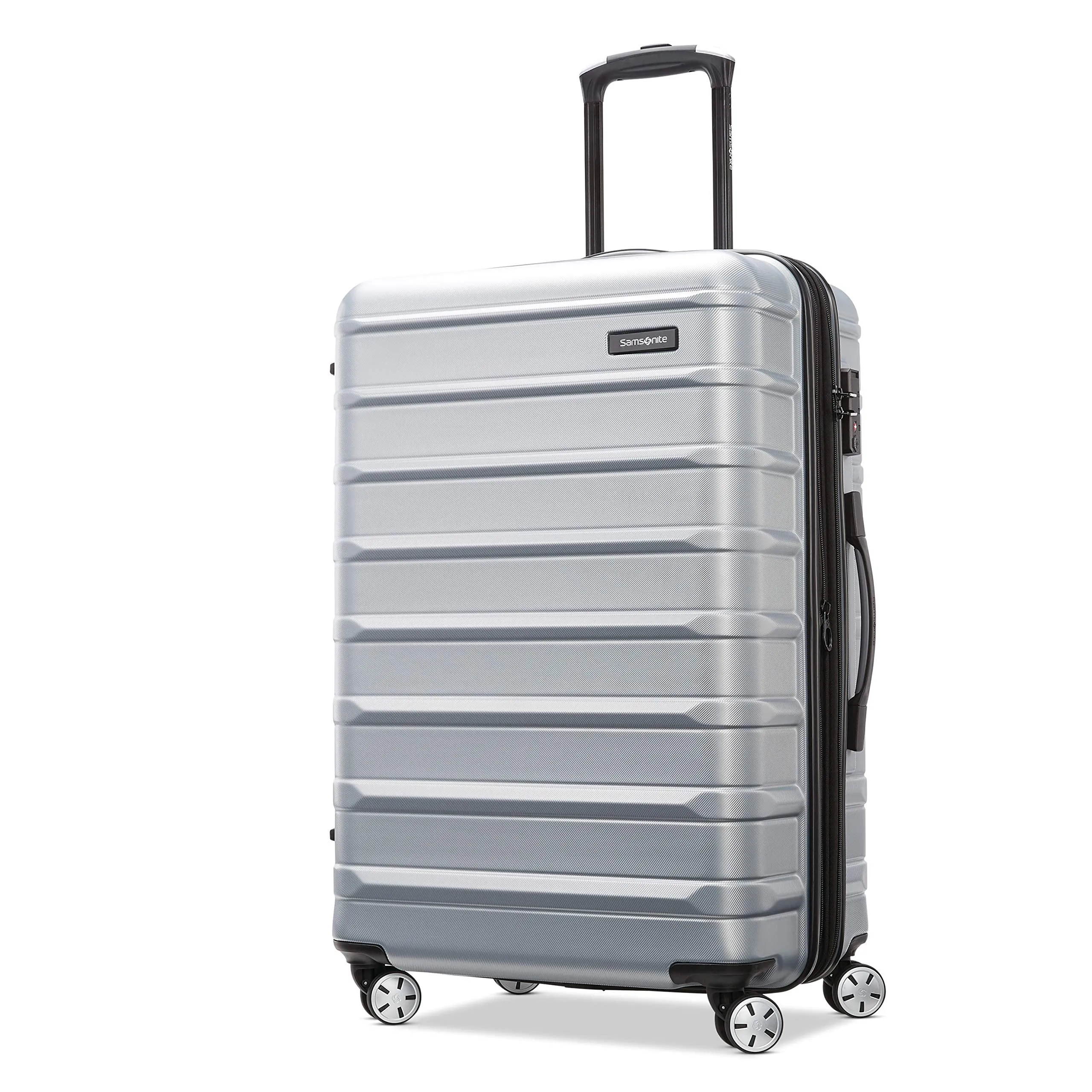 Samsonite Omni 2 Hardside Expandable Luggage with Spinner Wheels, Birch White, 2-Piece Set (Carry-on/Large)