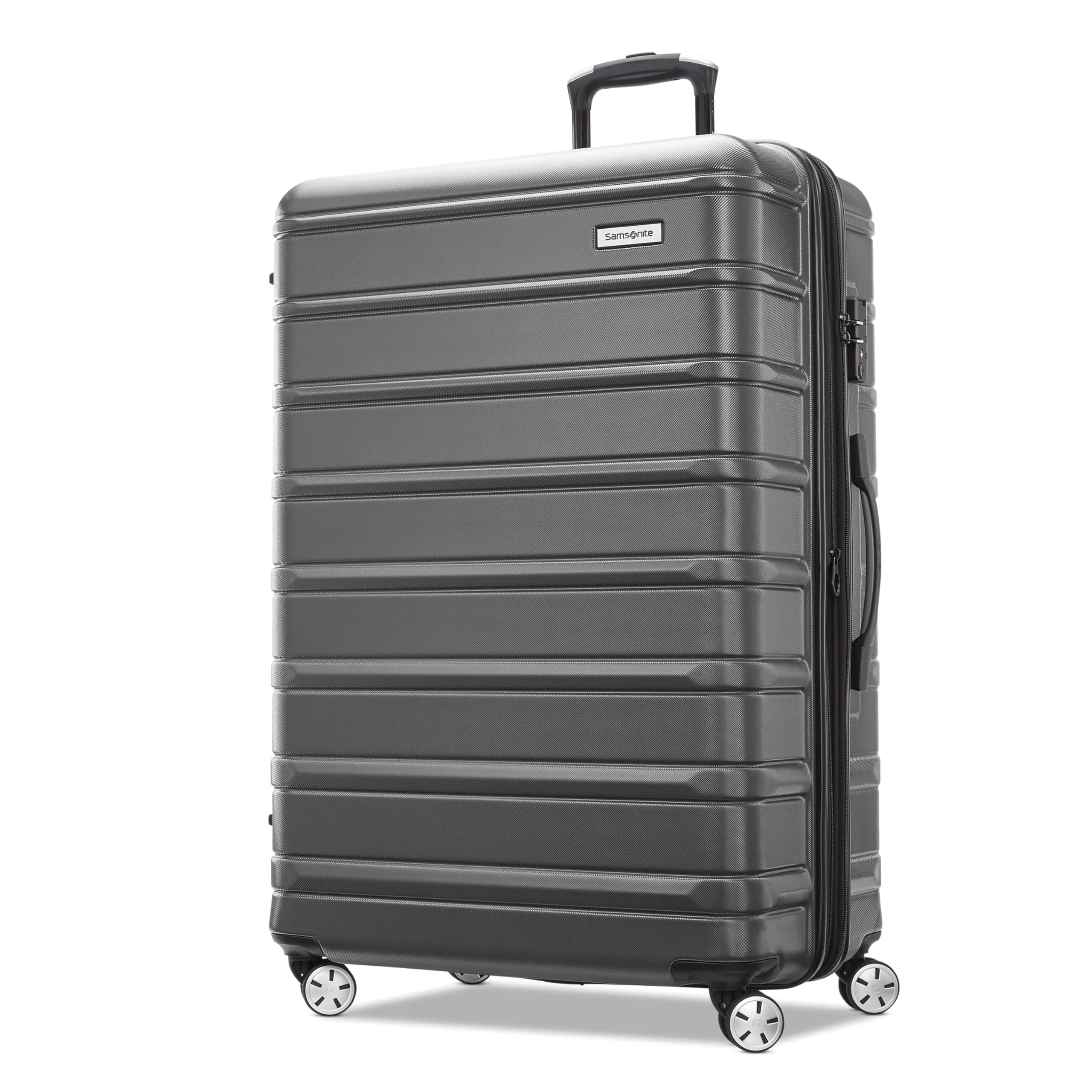 Samsonite Omni 2 Hardside Expandable Luggage with Spinner Wheels, Birch White, 2-Piece Set (Carry-on/Large)