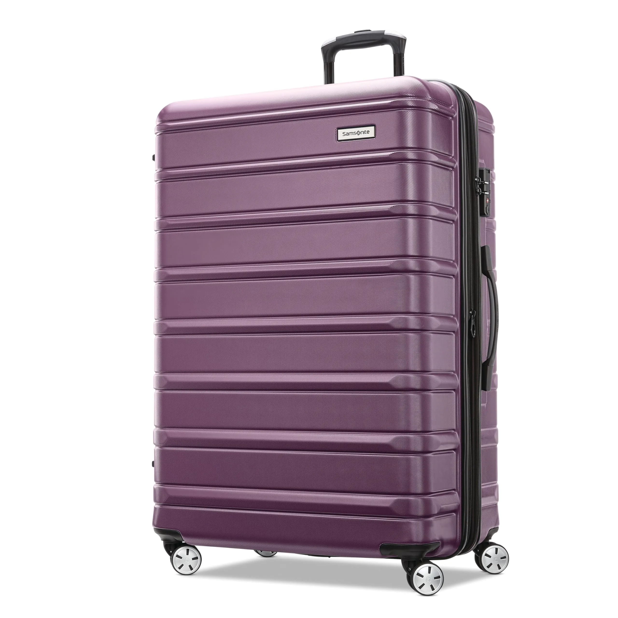 Samsonite Omni 2 Hardside Expandable Luggage with Spinner Wheels, Birch White, 2-Piece Set (Carry-on/Large)