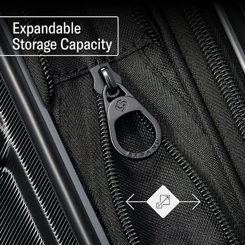 Samsonite Omni 2 Hardside Expandable Luggage with Spinner Wheels, Birch White, 2-Piece Set (Carry-on/Large)