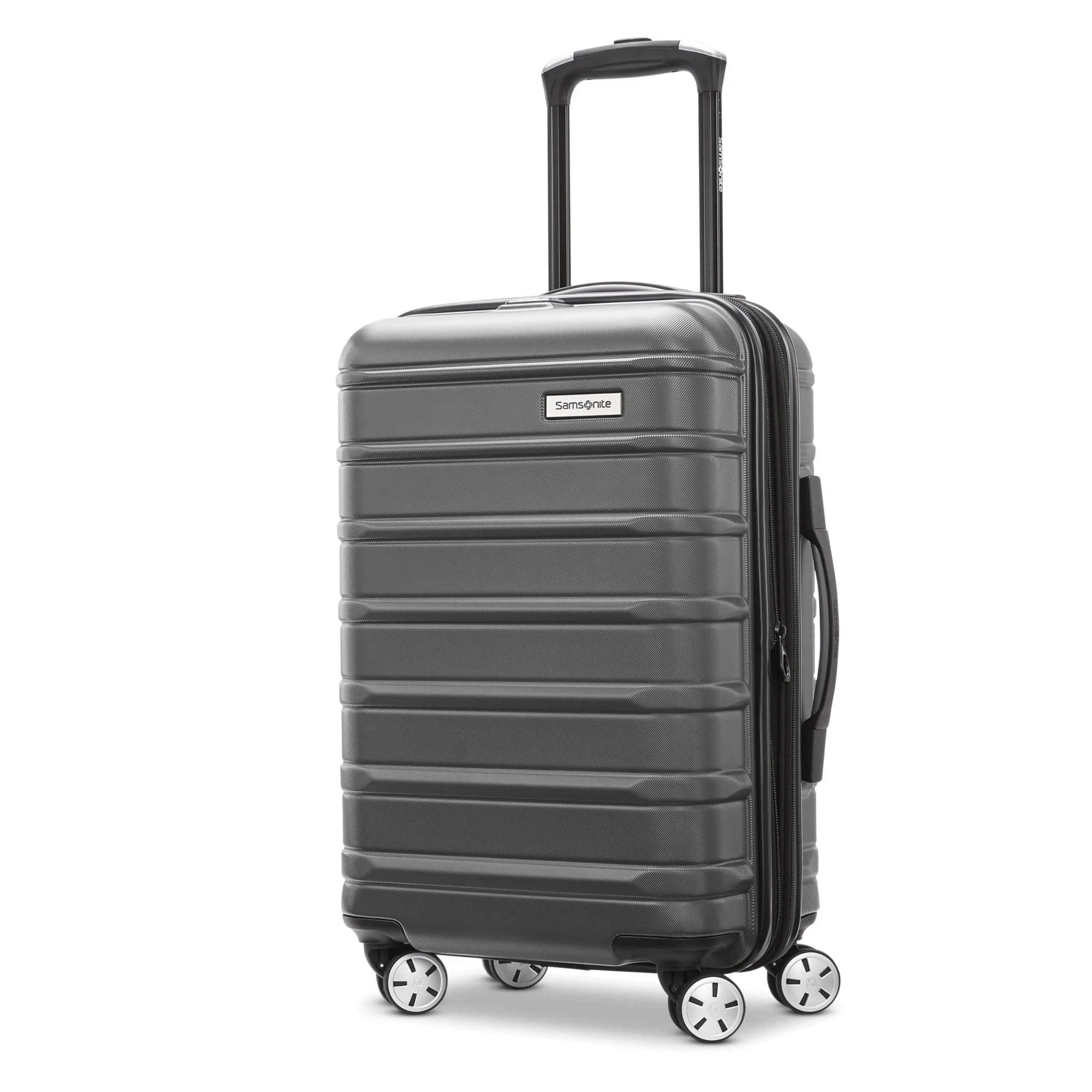 Samsonite Omni 2 Hardside Expandable Luggage with Spinner Wheels, Birch White, 2-Piece Set (Carry-on/Large)