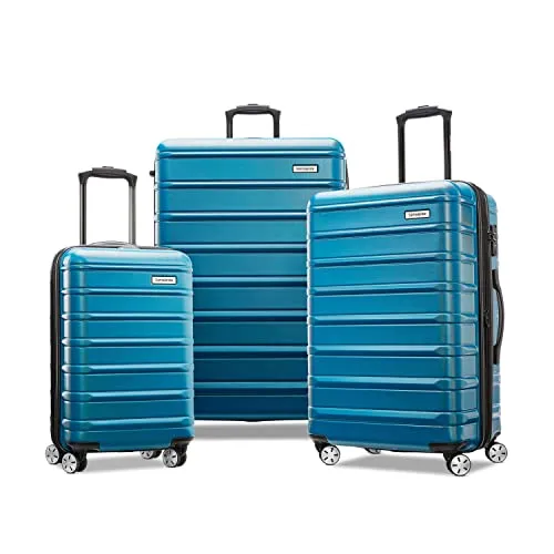Samsonite Omni 2 Hardside Expandable Luggage with Spinner Wheels, Birch White, 2-Piece Set (Carry-on/Large)