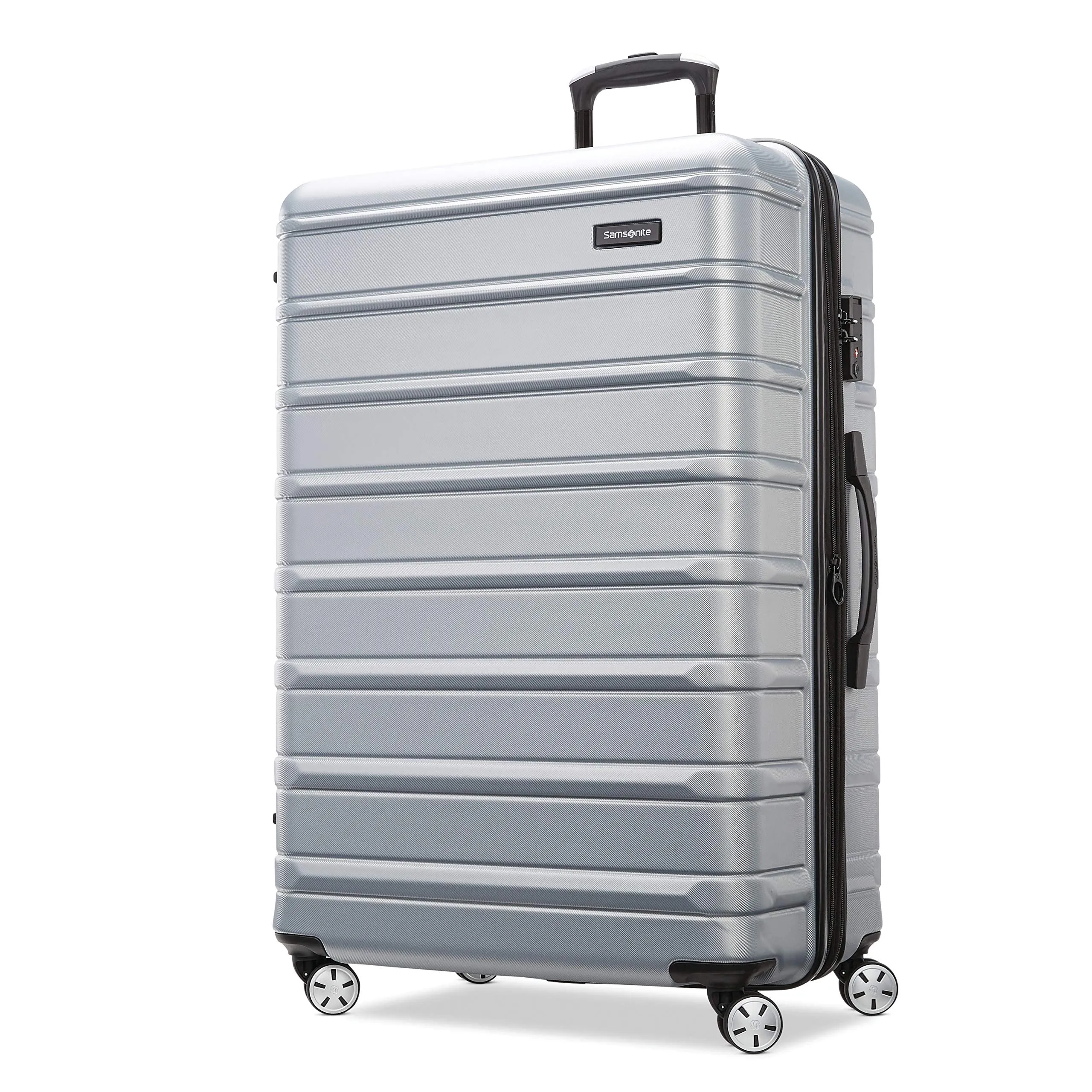 Samsonite Omni 2 Hardside Expandable Luggage with Spinner Wheels, Birch White, 2-Piece Set (Carry-on/Large)