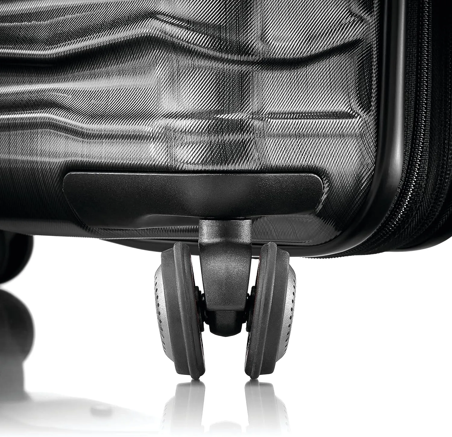 Samsonite Stryde 2 Hardside Expandable Luggage with Double Spinner Wheels, Medium Glider, Brushed Graphite