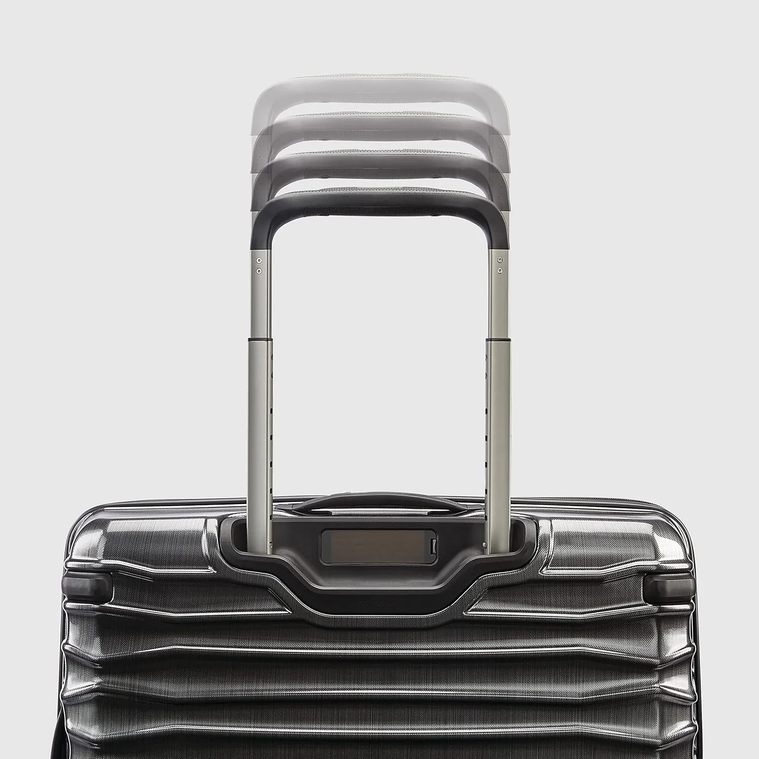 Samsonite Stryde 2 Hardside Expandable Luggage with Double Spinner Wheels, Medium Glider, Brushed Graphite