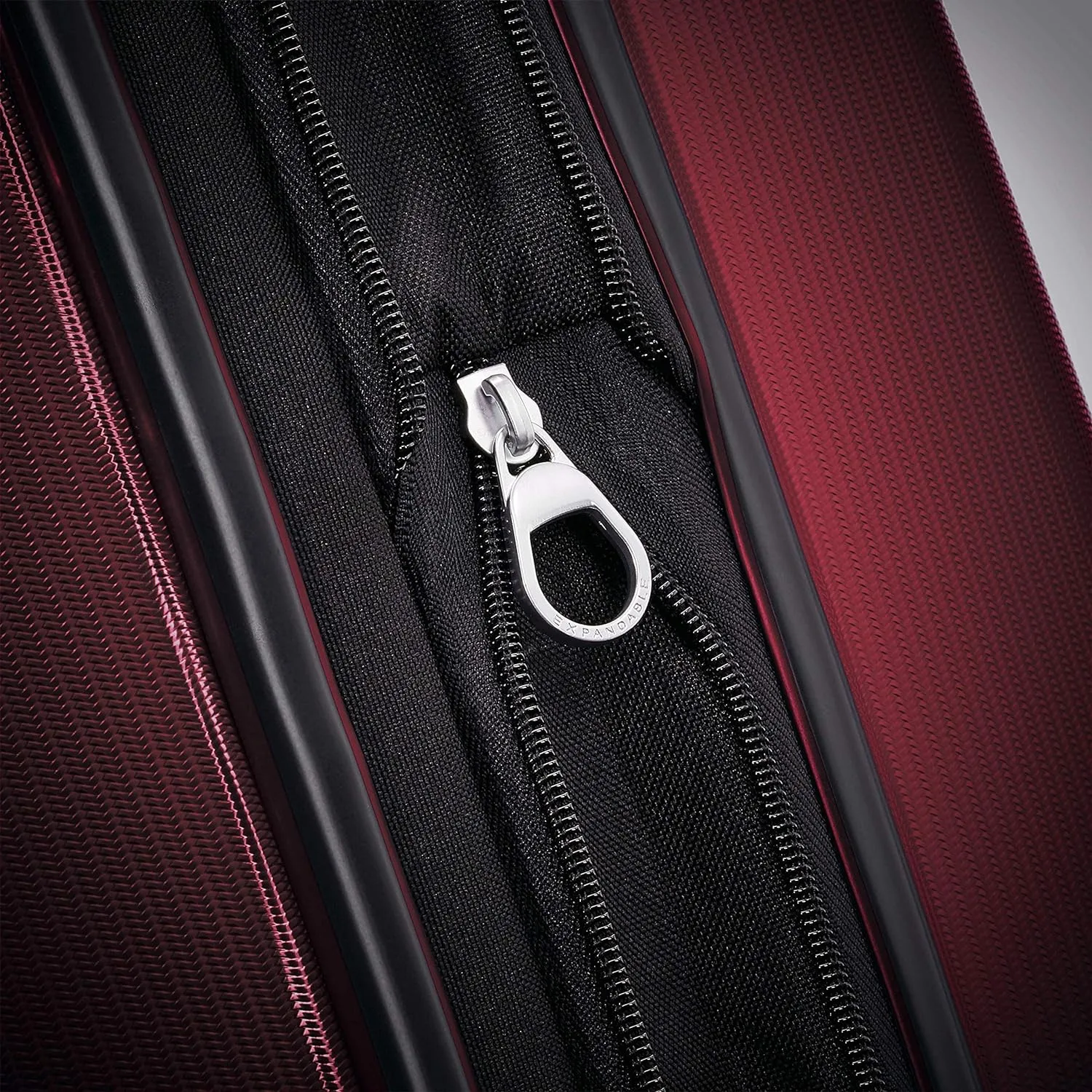 Samsonite Winfield 3 DLX Hardside Expandable Luggage with Spinners, Burgundy, Carry-On 20-Inch