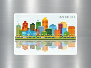 San Diego Travel Sticker