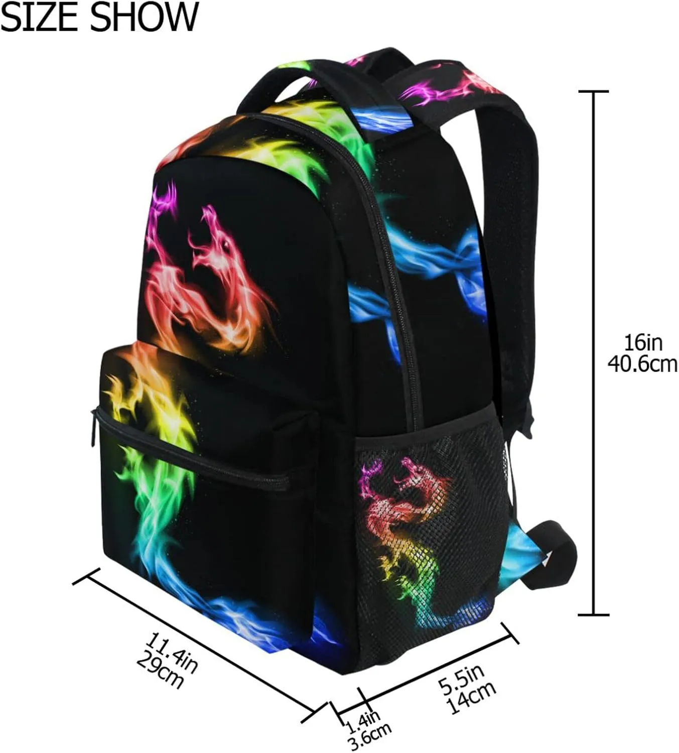 School Backpack Stylish Bookbag for Boys Girls Elementary School Casual Travel Bag Computer Laptop Daypack