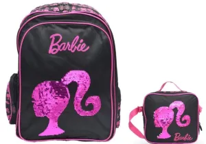 School Barbie Backpack with Lunch Box