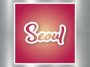 Seoul Travel Sticker