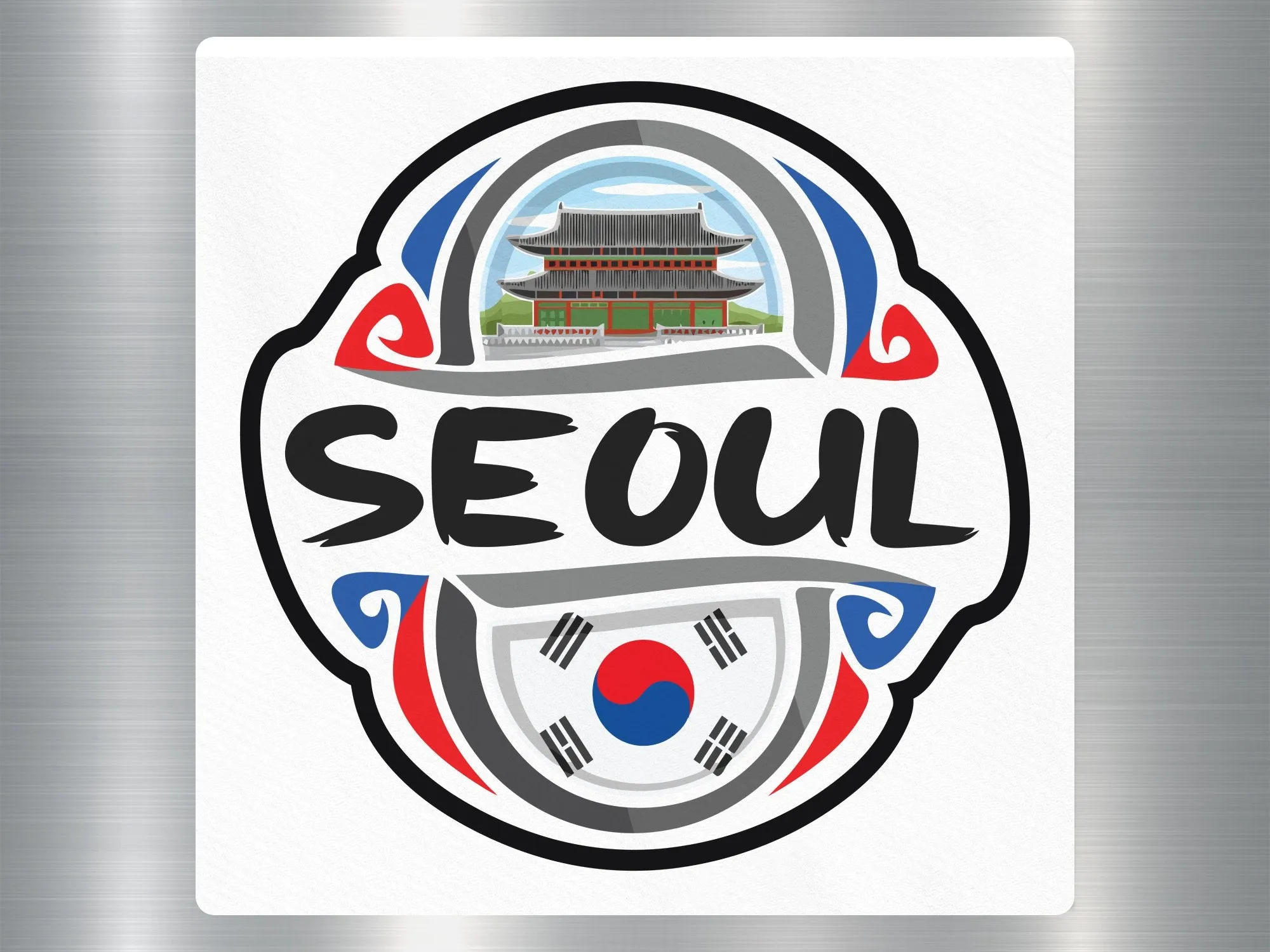 Seoul Travel Sticker