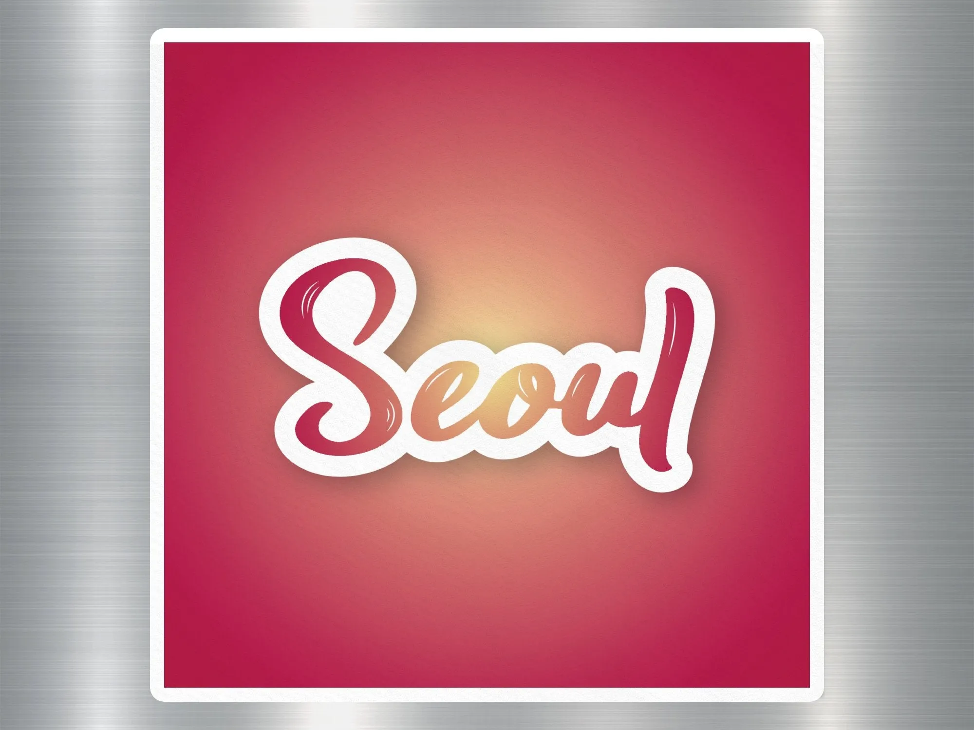 Seoul Travel Sticker