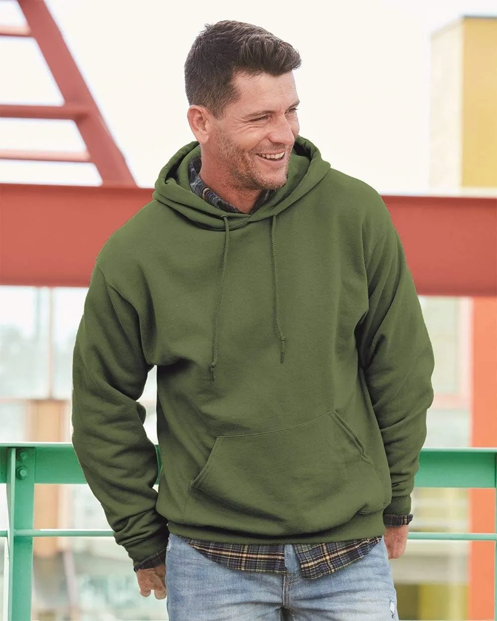 Shark & Hammer Irish Yoga | Funny Irish Party St. Patrick's Day Unisex Graphic Hoodie Sweatshirt