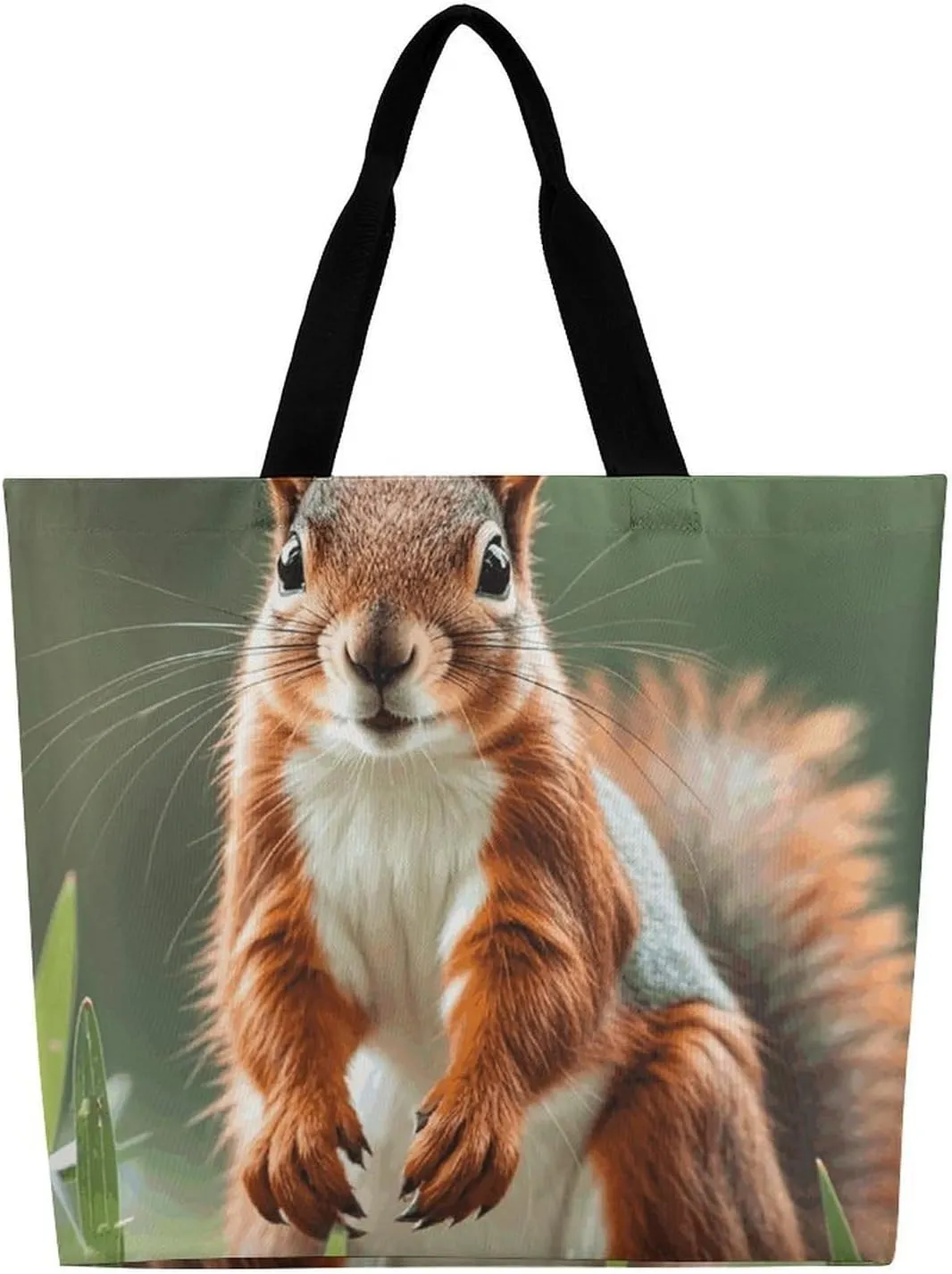 Shopping Bag for Women, Flower Tote Bag, Large Capacity Shoulder Bags for Groceries Travel