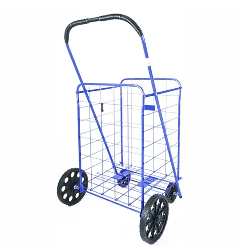 Shopping Cart Blue Large, (3 Pack)