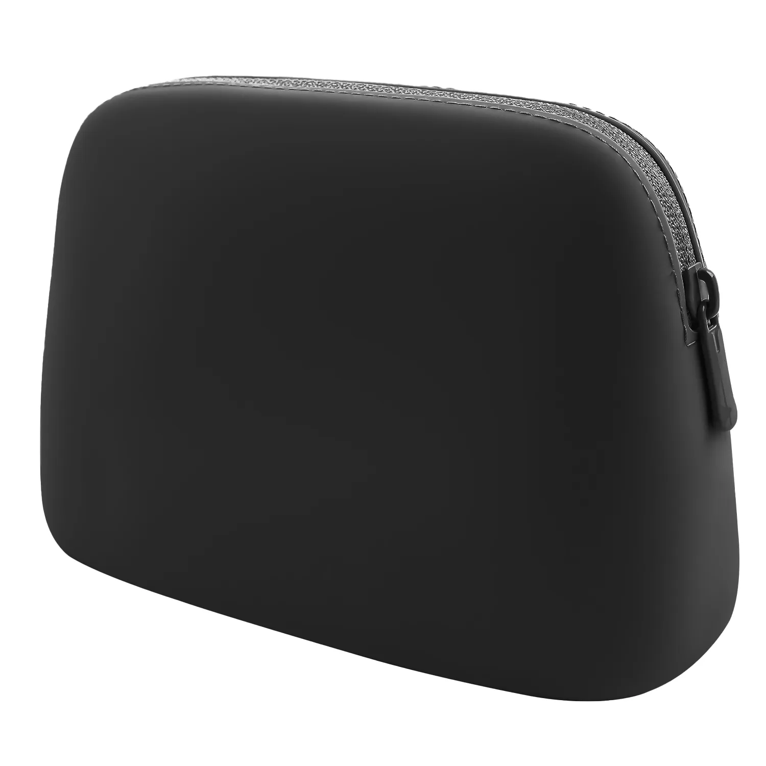 Silicone Cosmetics Bag with Zipper – Waterproof, Lightweight, and Travel-Friendly Makeup Organizer – Soft and Durable Toiletry Bag for Daily Use