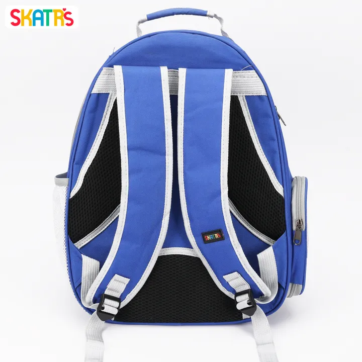 Skatrs Astronaut Space Capsule Carrier Backpack for Cats Blue