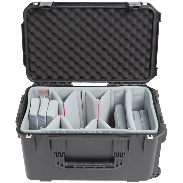 SKB iSeries 2213-12 Case with Think Tank Design Video Dividers & Lid Organizer (Black)