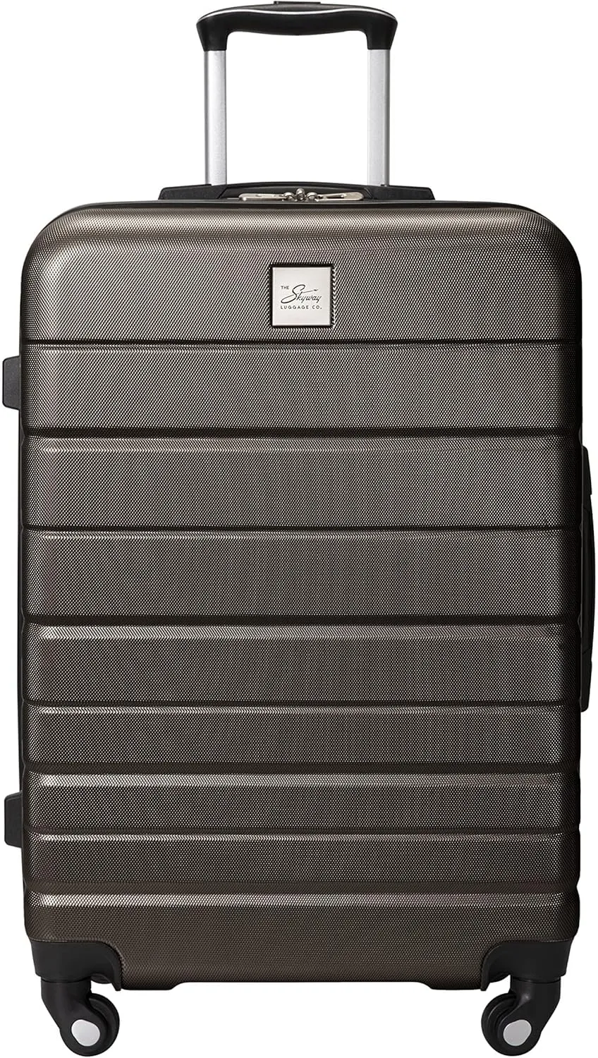 Skyway Epic 2.0 Hardside Lightweight and Durable ABS Shell Luggage, Spacious with Dual Spinning Wheels, Comfort Grip and Expandable, Men and Women