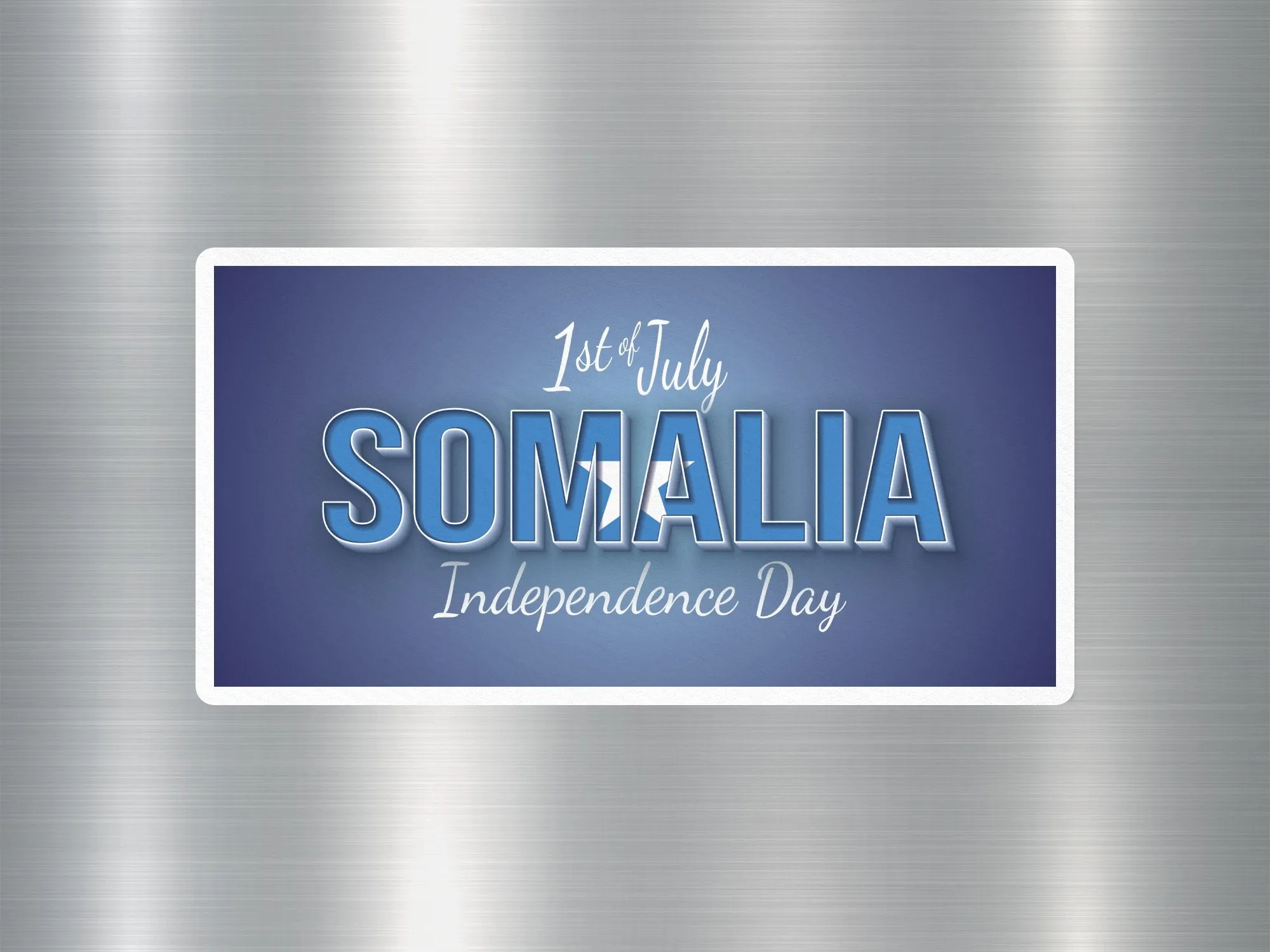 Somalia Travel Sticker